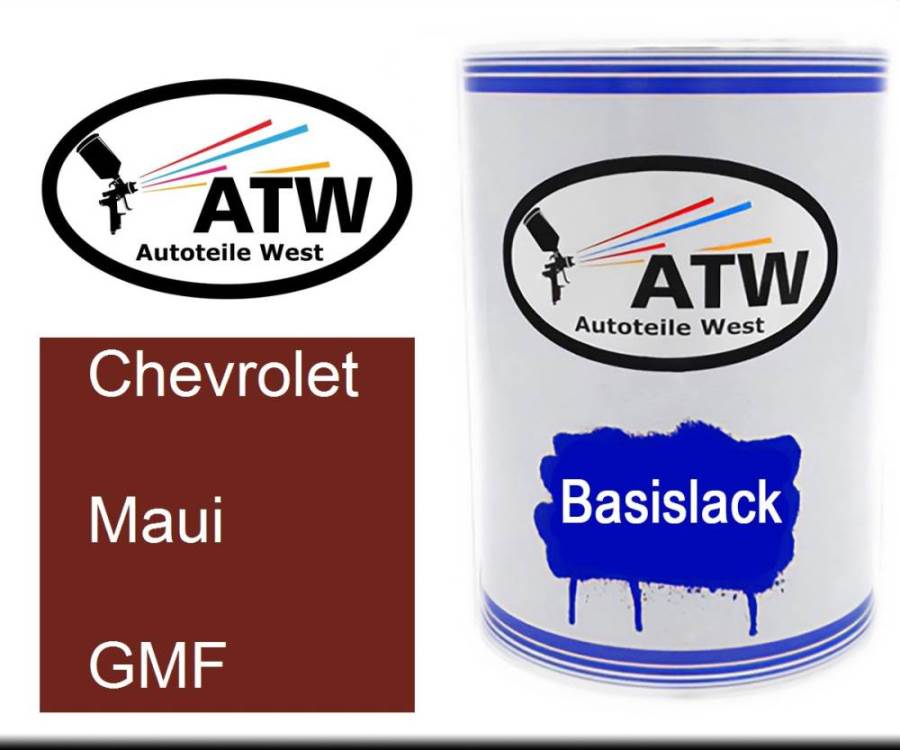 Chevrolet, Maui, GMF: 500ml Lackdose, von ATW Autoteile West.