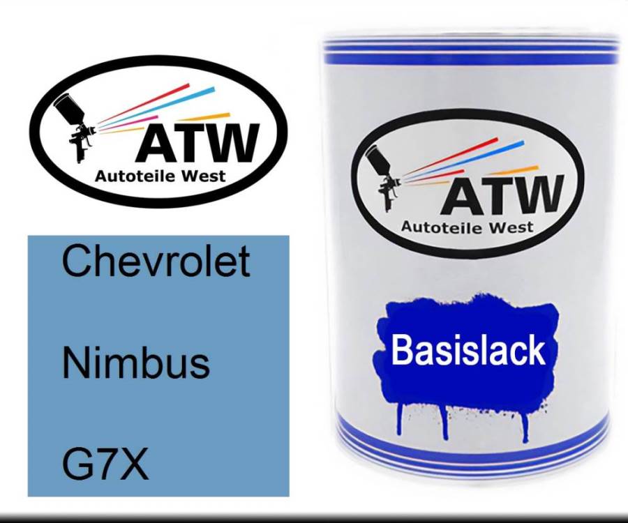 Chevrolet, Nimbus, G7X: 500ml Lackdose, von ATW Autoteile West.