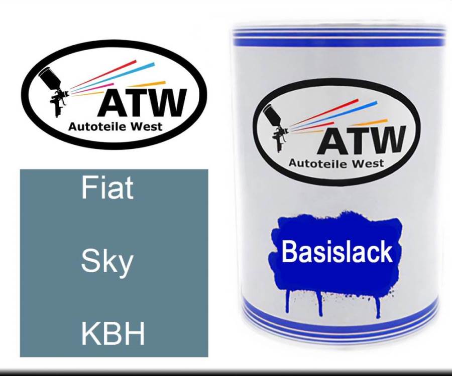 Fiat, Sky, KBH: 500ml Lackdose, von ATW Autoteile West.