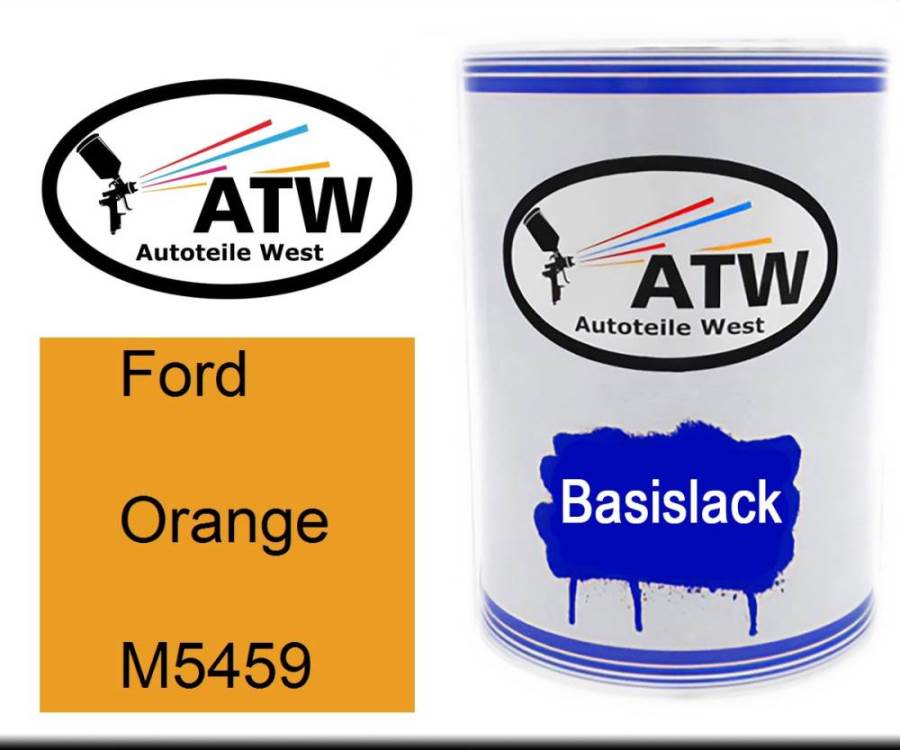 Ford, Orange, M5459: 500ml Lackdose, von ATW Autoteile West.