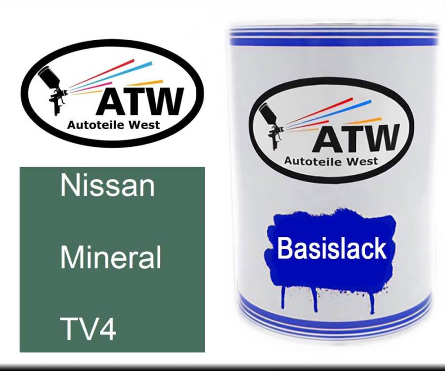 Nissan, Mineral, TV4: 500ml Lackdose, von ATW Autoteile West.