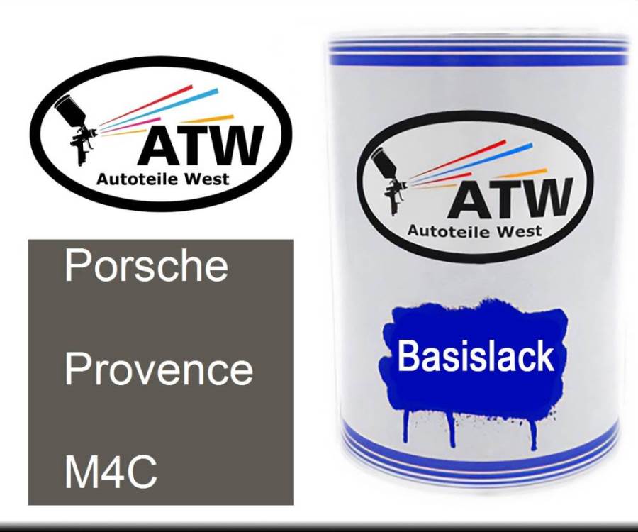 Porsche, Provence, M4C: 500ml Lackdose, von ATW Autoteile West.