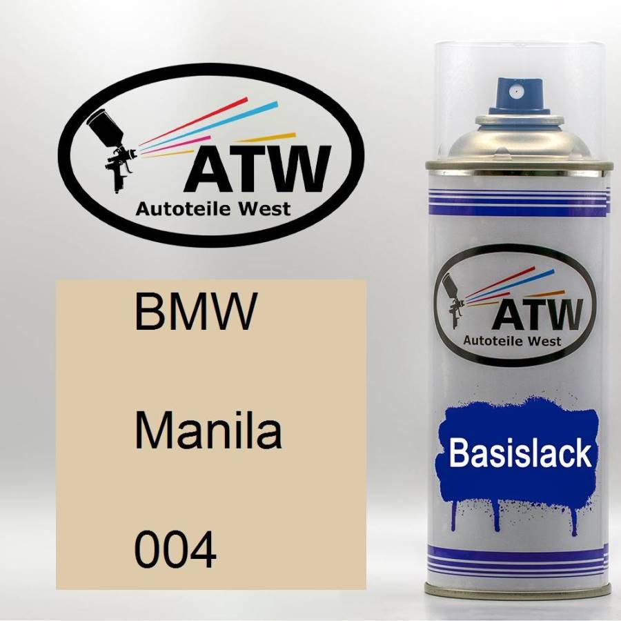 BMW, Manila, 004: 400ml Sprühdose, von ATW Autoteile West.