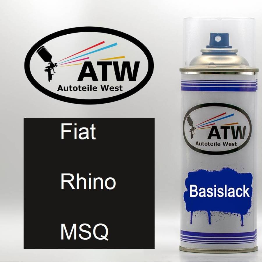 Fiat, Rhino, MSQ: 400ml Sprühdose, von ATW Autoteile West.
