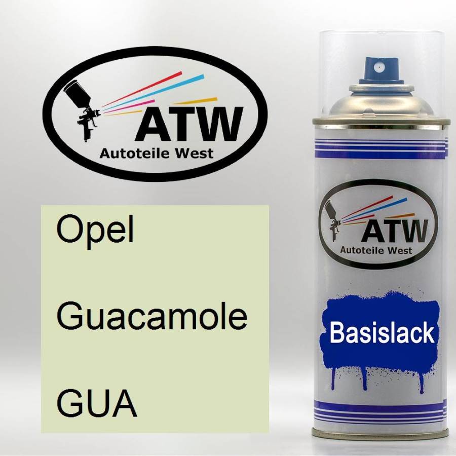 Opel, Guacamole, GUA: 400ml Sprühdose, von ATW Autoteile West.