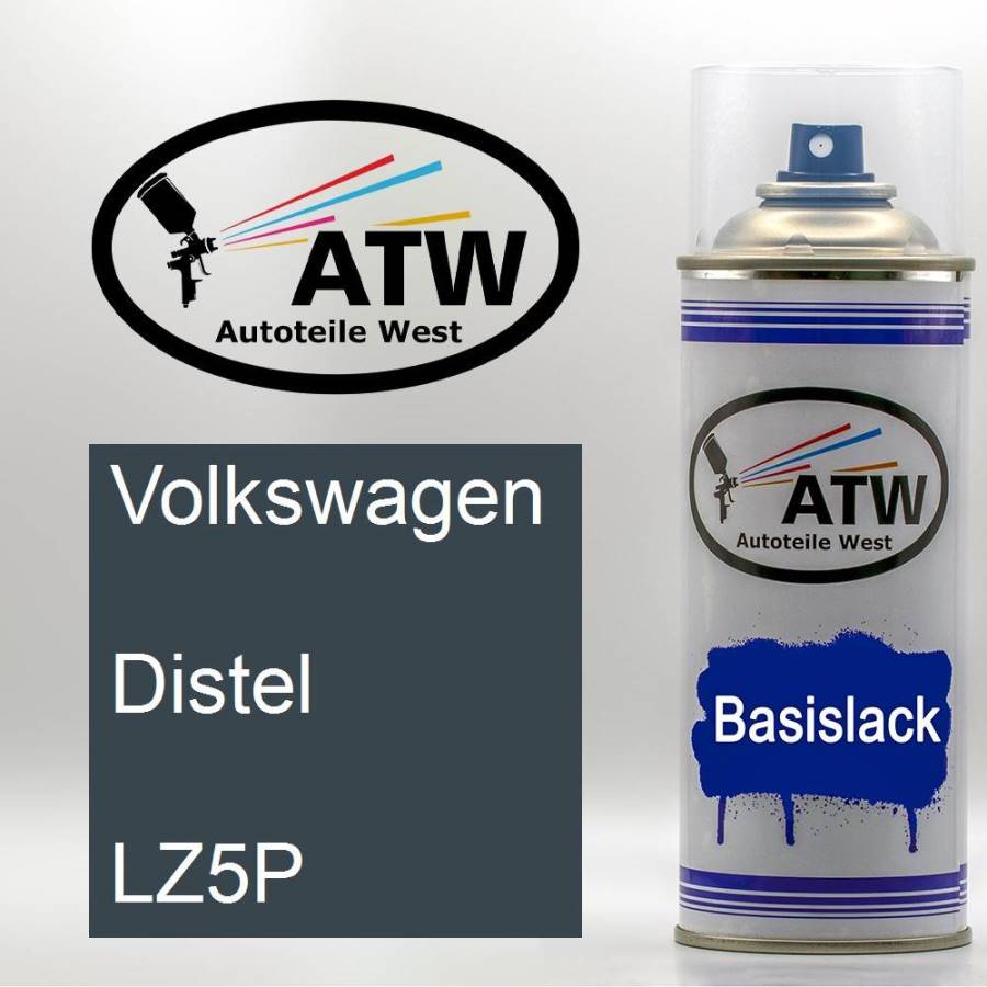 Volkswagen, Distel, LZ5P: 400ml Sprühdose, von ATW Autoteile West.