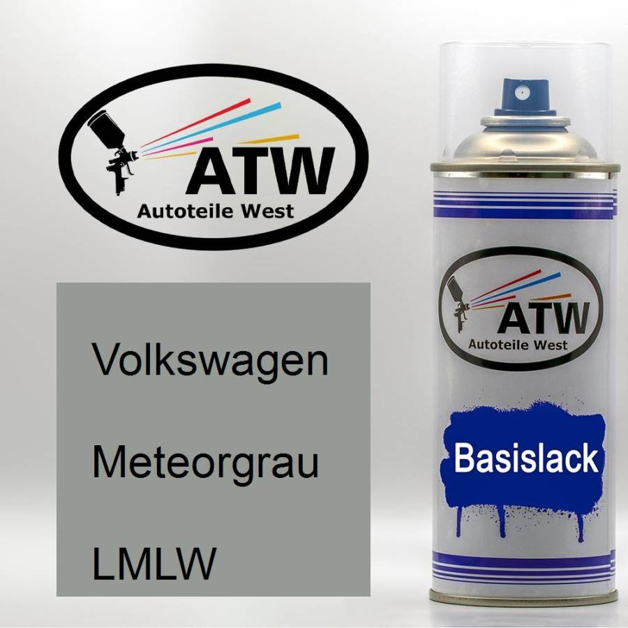 Volkswagen, Meteorgrau, LMLW: 400ml Sprühdose, von ATW Autoteile West.