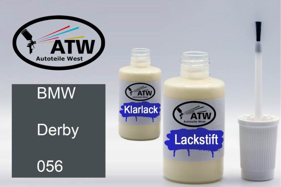 BMW, Derby, 056: 20ml Lackstift + 20ml Klarlack - Set, von ATW Autoteile West.