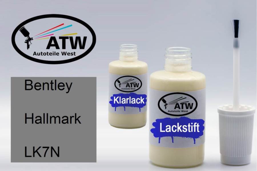 Bentley, Hallmark, LK7N: 20ml Lackstift + 20ml Klarlack - Set, von ATW Autoteile West.