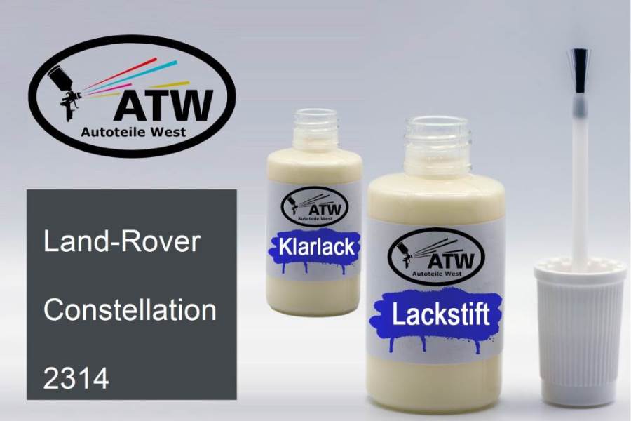 Land-Rover, Constellation, 2314: 20ml Lackstift + 20ml Klarlack - Set, von ATW Autoteile West.