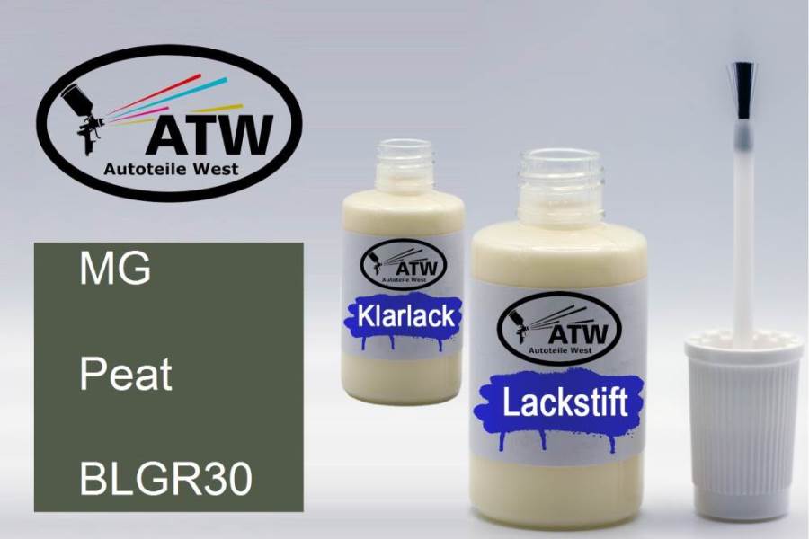 MG, Peat, BLGR30: 20ml Lackstift + 20ml Klarlack - Set, von ATW Autoteile West.