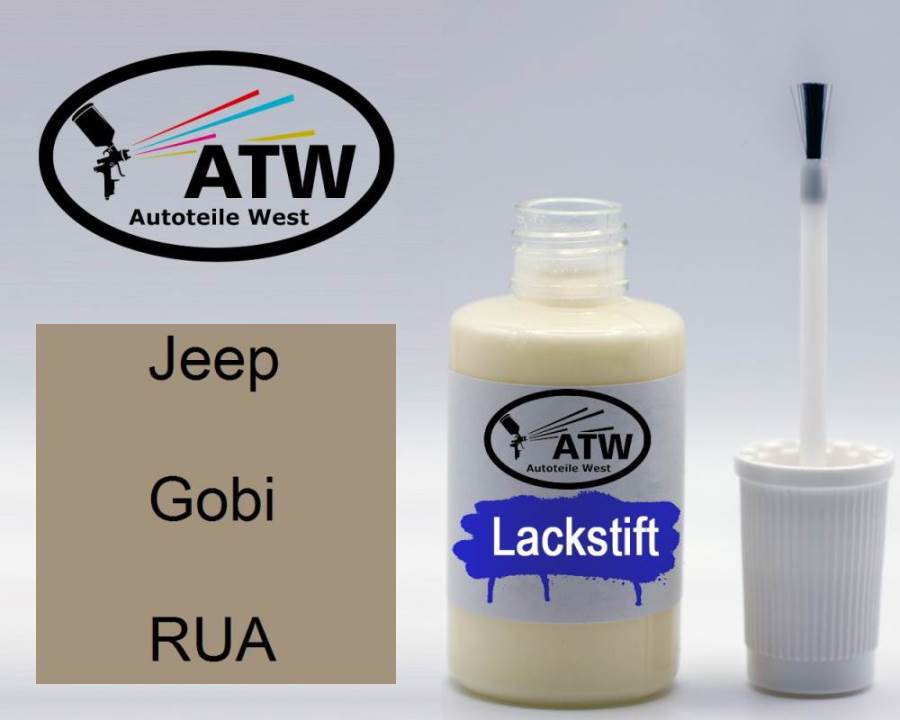 Jeep, Gobi, RUA: 20ml Lackstift, von ATW Autoteile West.