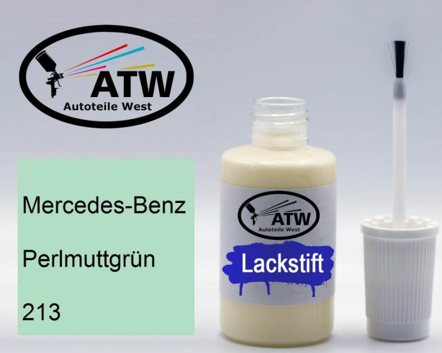 Mercedes-Benz, Perlmuttgrün, 213: 20ml Lackstift, von ATW Autoteile West.