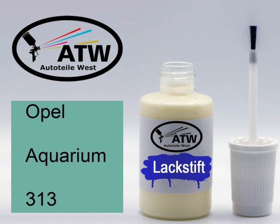 Opel, Aquarium, 313: 20ml Lackstift, von ATW Autoteile West.