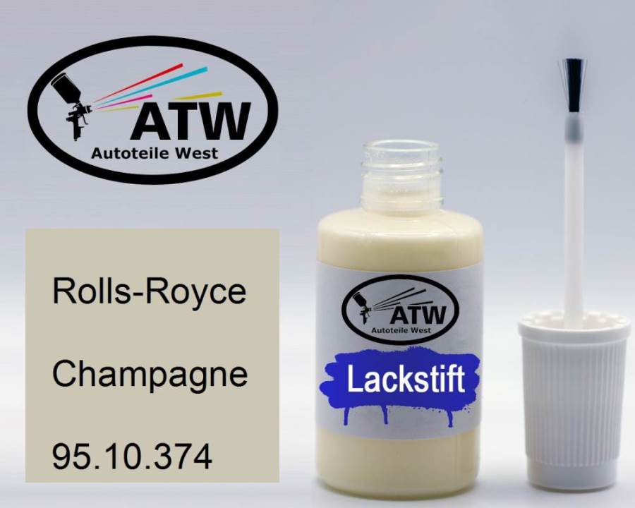 Rolls-Royce, Champagne, 95.10.374: 20ml Lackstift, von ATW Autoteile West.