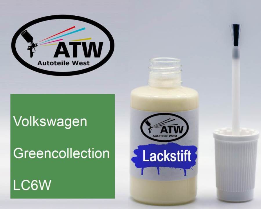 Volkswagen, Greencollection, LC6W: 20ml Lackstift, von ATW Autoteile West.