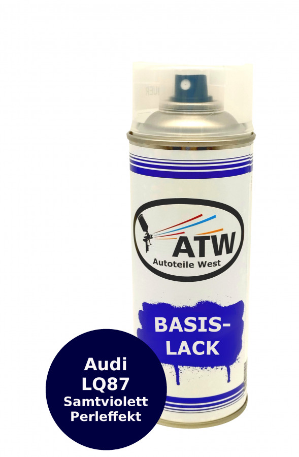Autolack für Audi LQ87 Samtviolett Perleffekt