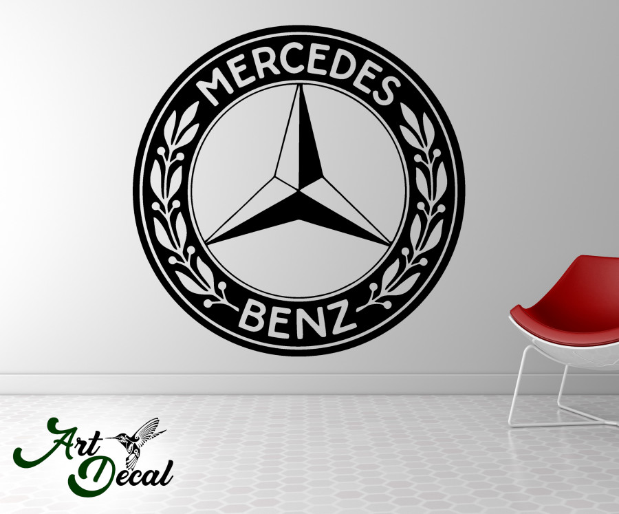 Aufkleber Mercedes Benz Logo