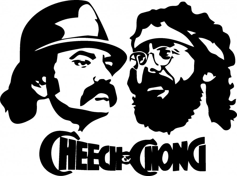 Aufkleber Cheech & Chong