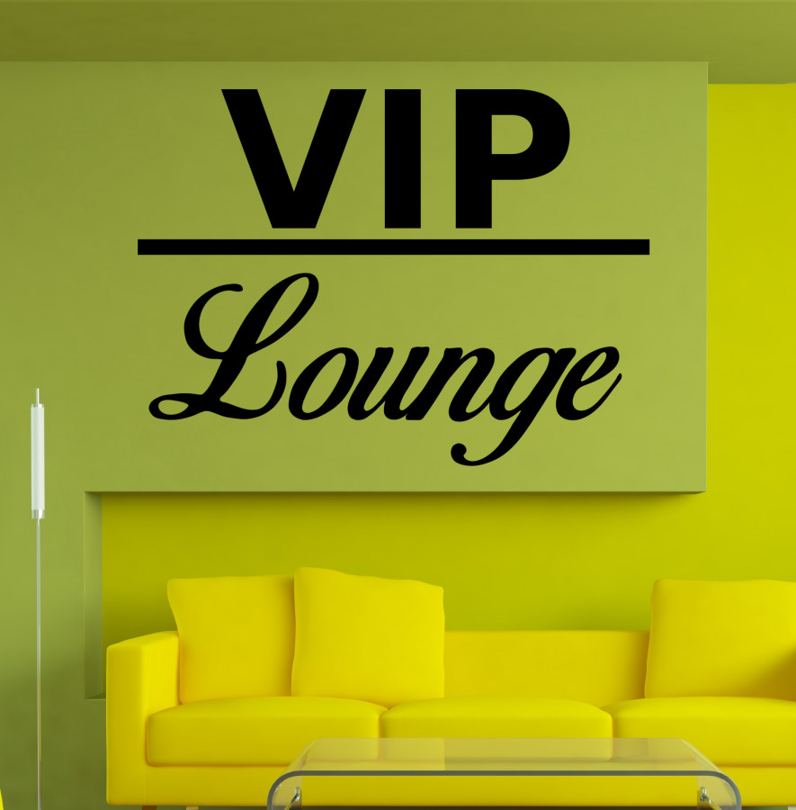 Aufkleber VIP Lounge