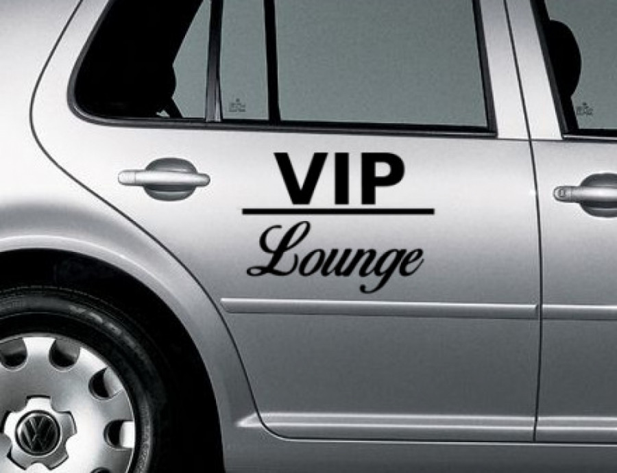 Aufkleber VIP Lounge