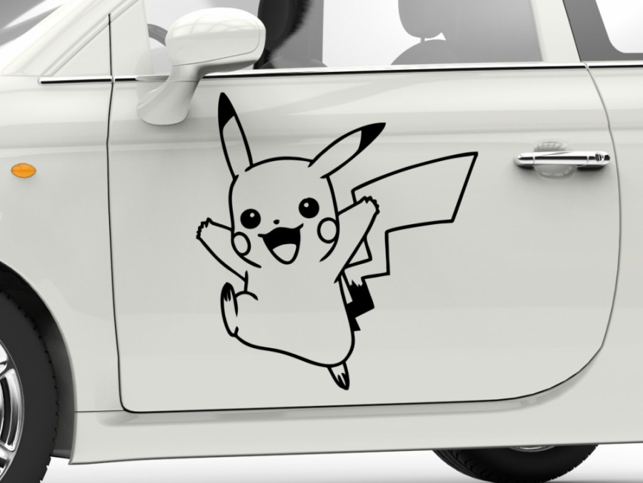 Aufkleber Pokemon Pikachu