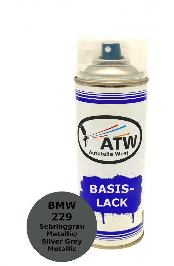 Autolack für BMW 229 Sebringgrau Metallic / Silver Grey Metallic