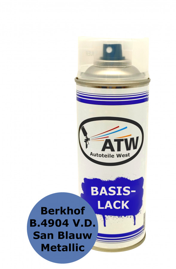 Autolack für Berkhof B.4904 V.D. San Blauw Metallic
