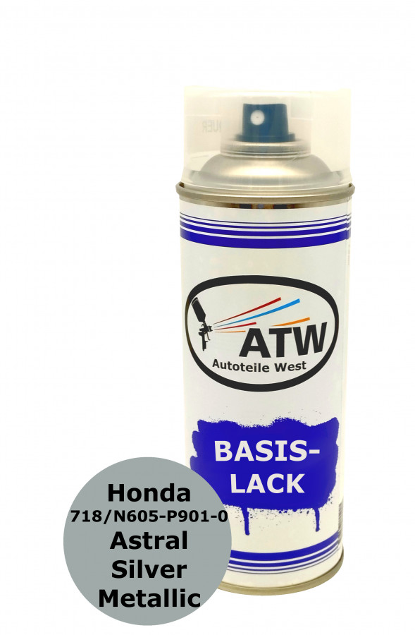 Autolack für Honda 718/N605-P901-0 Astral Silver Metallic