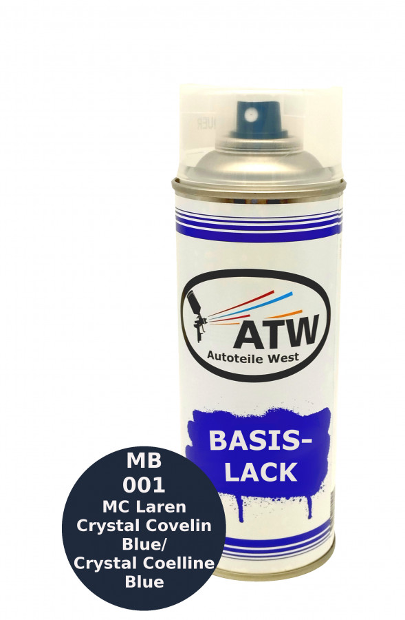 Autolack für Mercedes Benz 001 MC Laren Crystal Covelin Blue / Crystal Coelline Blue