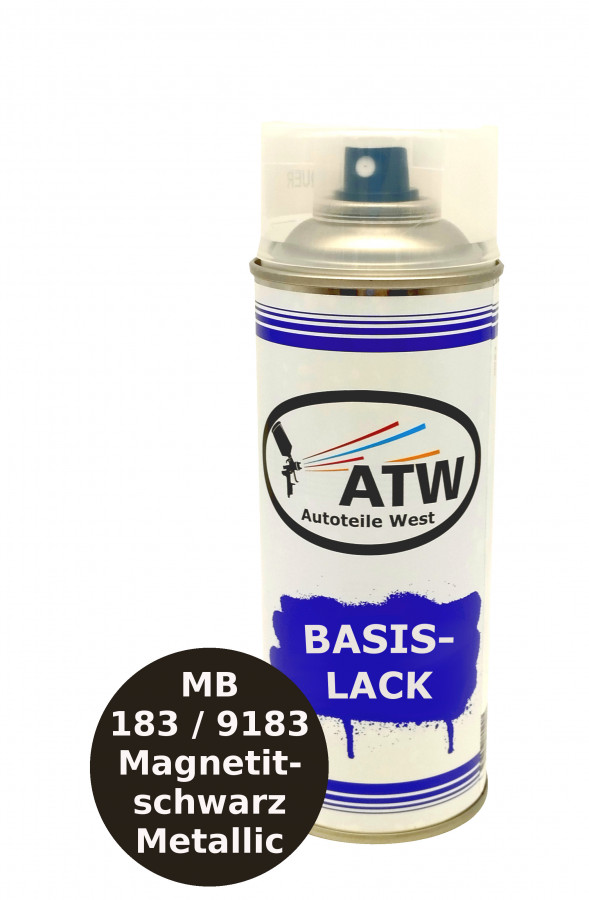 Autolack für Mercedes Benz 183 / 9183 Magnetitschwarz Metallic