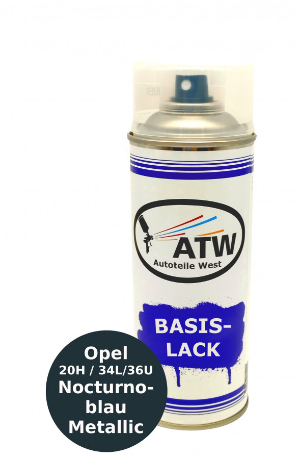 Autolack für Opel 20H / 34L/36U Nocturnoblau Metallic