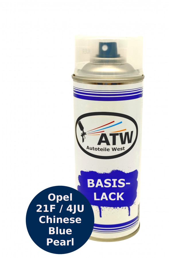 Autolack für Opel 21F / 4JU Chinese Blue Pearl
