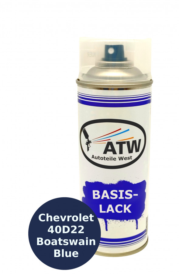 Autolack für Chevrolet 40D22 Boatswain Blue