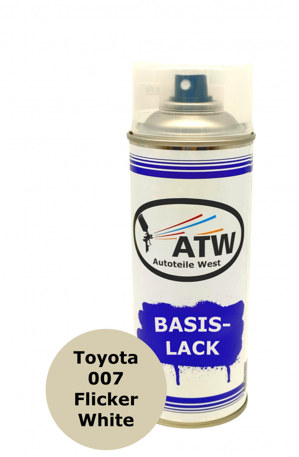 Autolack für Toyota 007 Flicker White